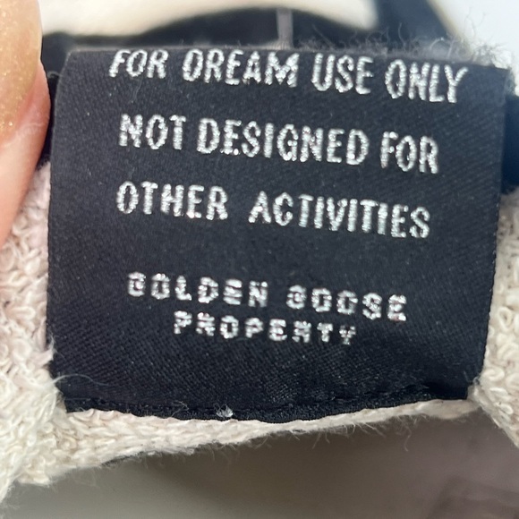 Golden Goose Low Top Super-Star Sneakers Black With Silver Glitter Star 38 or 8 - Picture 9 of 10